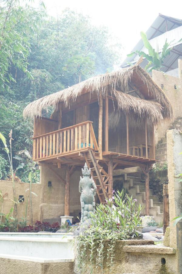 Bali Bamboo Jungle Huts And Hostel Tampaksiring Exterior photo