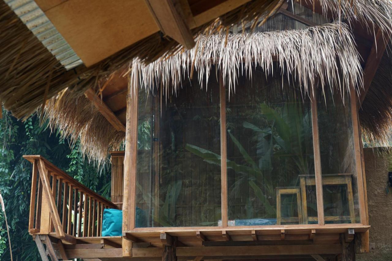 Bali Bamboo Jungle Huts And Hostel Tampaksiring Exterior photo
