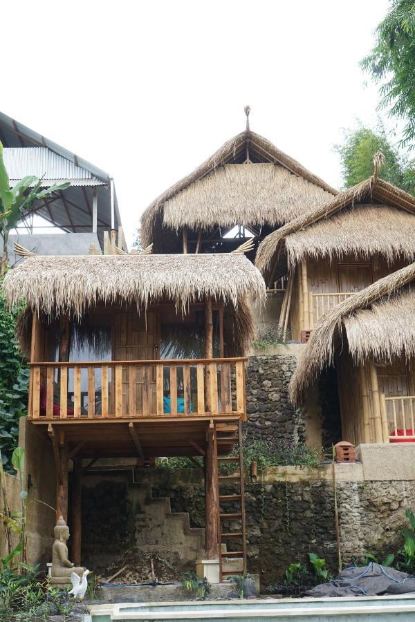 Bali Bamboo Jungle Huts And Hostel Tampaksiring Exterior photo