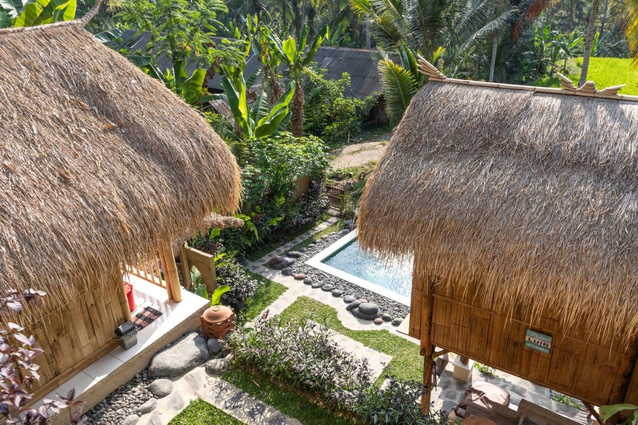 Bali Bamboo Jungle Huts And Hostel Tampaksiring Exterior photo