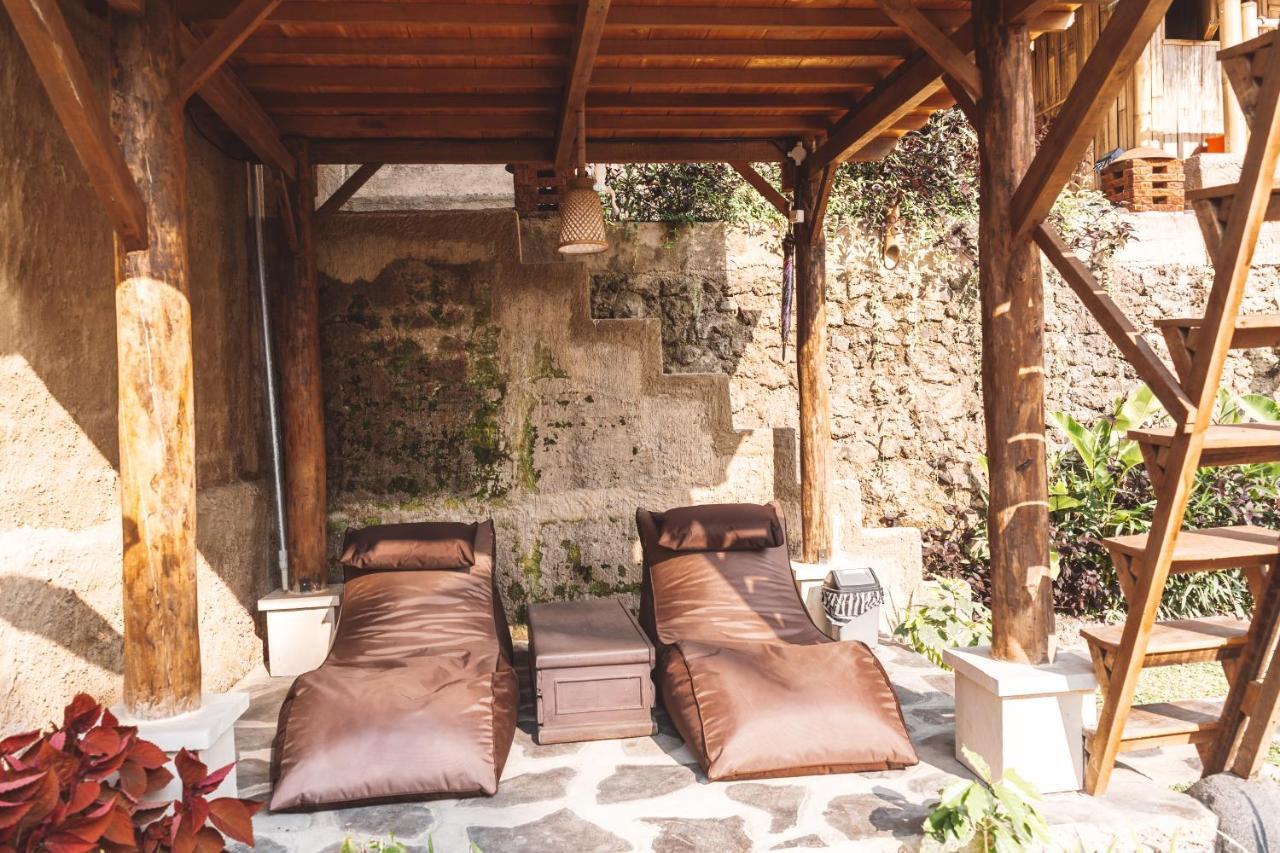 Bali Bamboo Jungle Huts And Hostel Tampaksiring Exterior photo