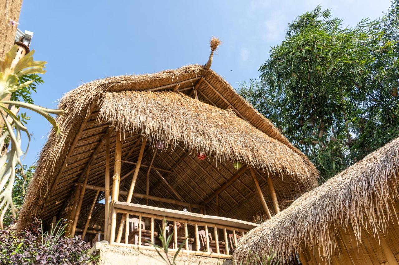 Bali Bamboo Jungle Huts And Hostel Tampaksiring Exterior photo
